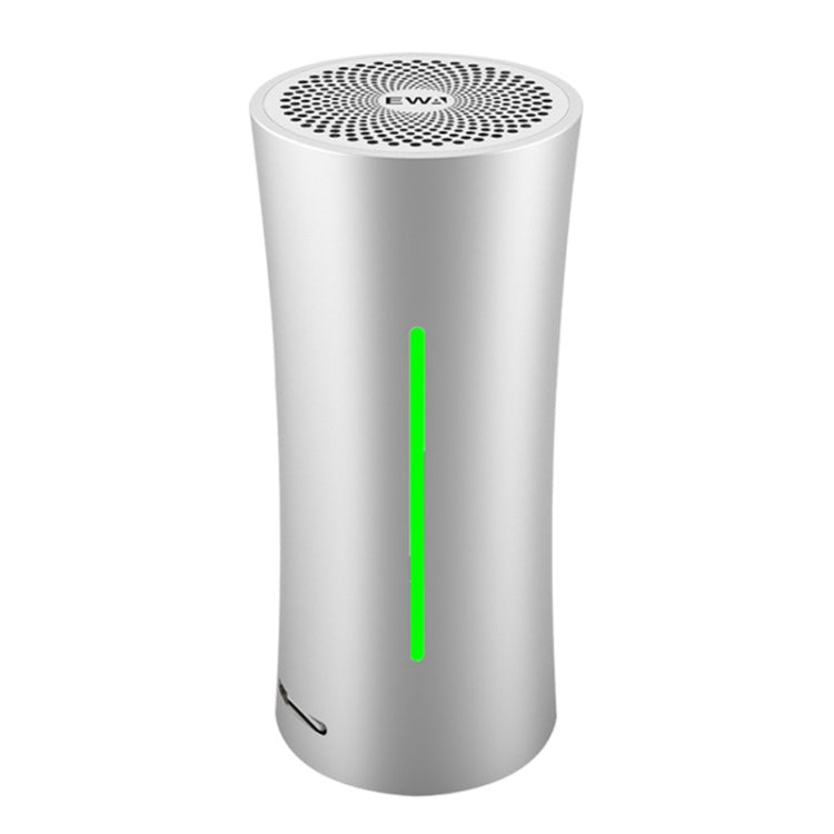 EWA A115 Portable Metal Bluetooth Speaker 105H Power Hifi Stereo Outdoor Subwoofer(Silver) - Desktop Speaker by EWA | Online Shopping South Africa | PMC Jewellery | Buy Now Pay Later Mobicred