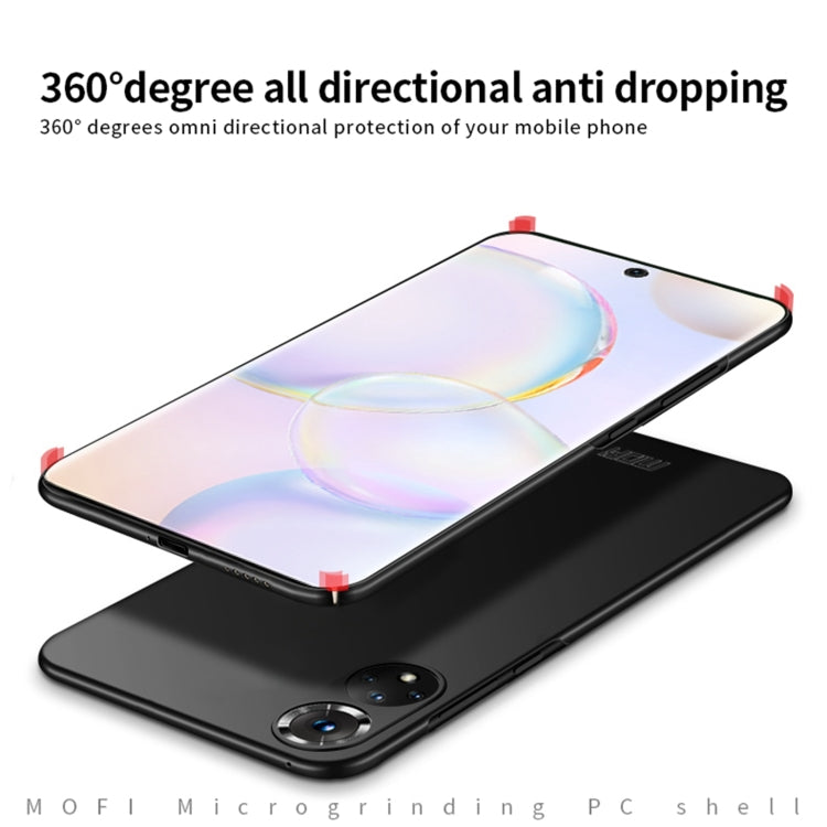 For Honor 50 Pro MOFI Frosted PC Ultra-thin Hard Case(Red) - Honor Cases by MOFI | Online Shopping South Africa | PMC TechLife | Buy Now Pay Later Mobicred