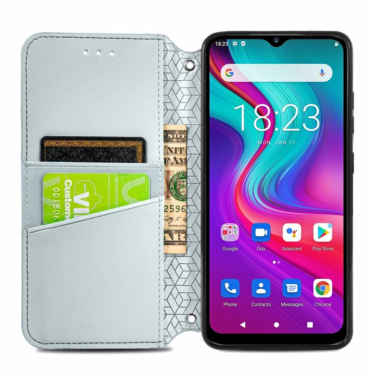 For Doogee X96 Pro Blooming Mandala Embossed Pattern Magnetic Horizontal Flip Leather Case with Holder & Card Slots & Wallet(Grey) - More Brand by PMC Jewellery | Online Shopping South Africa | PMC Jewellery | Buy Now Pay Later Mobicred