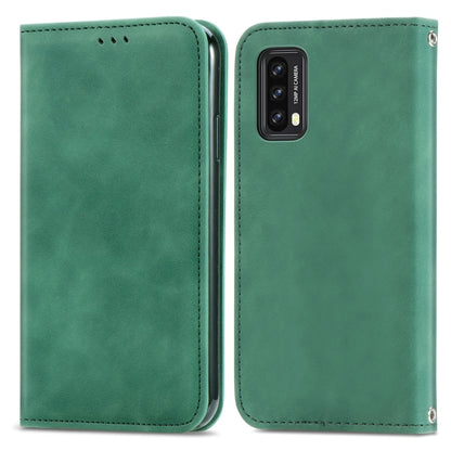 For Blackview A90 Retro Skin Feel Business Magnetic Horizontal Flip Leather Case with Holder & Card Slots & Wallet & Photo Frame(Green) - More Brand by PMC Jewellery | Online Shopping South Africa | PMC Jewellery | Buy Now Pay Later Mobicred