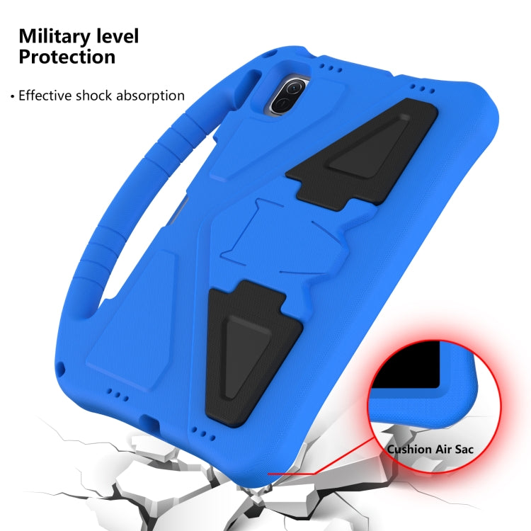 For Huawei MatePad 11 ���2021��� EVA Flat Anti Falling Protective Case Shell with Holder(Blue) - Huawei by PMC TechLife | Online Shopping South Africa | PMC TechLife | Buy Now Pay Later Mobicred