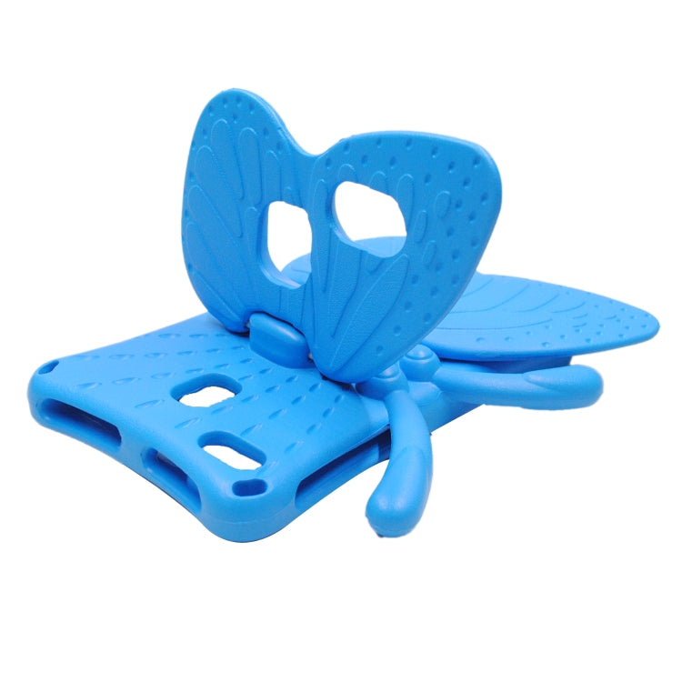 For Amazon Kindle Fire HD 8 2020 Butterfly Bracket Style EVA Children Falling Proof Cover Protective Case(Blue) - Amazon by PMC TechLife | Online Shopping South Africa | PMC TechLife | Buy Now Pay Later Mobicred