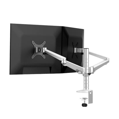 OA-4S Aluminum Double Arm Desktop Display Table Monitor Mount Stand - Laptop Stand by PMC Jewellery | Online Shopping South Africa | PMC Jewellery | Buy Now Pay Later Mobicred