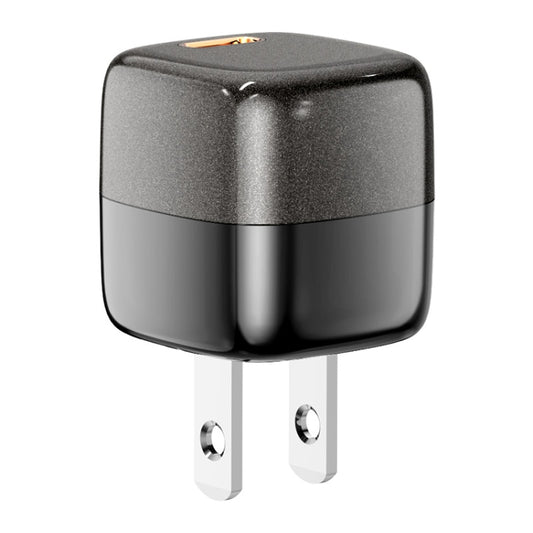 ENKAY APQ-011 Mini PD 20W USB-C / Type-C Port Fast Charger, US Plug(Black) - USB Charger by ENKAY | Online Shopping South Africa | PMC Jewellery | Buy Now Pay Later Mobicred