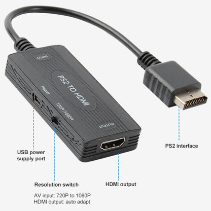 720P/1080P PS2 to HDMI Converter - Converter by PMC Jewellery | Online Shopping South Africa | PMC Jewellery