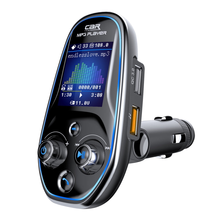 BT29 Color Screen Car Multi-functional Mp3 Player Multi-language Aux Out Card Bluetooth Adapter - Bluetooth Car Kits by PMC TechLife | Online Shopping South Africa | PMC TechLife | Buy Now Pay Later Mobicred