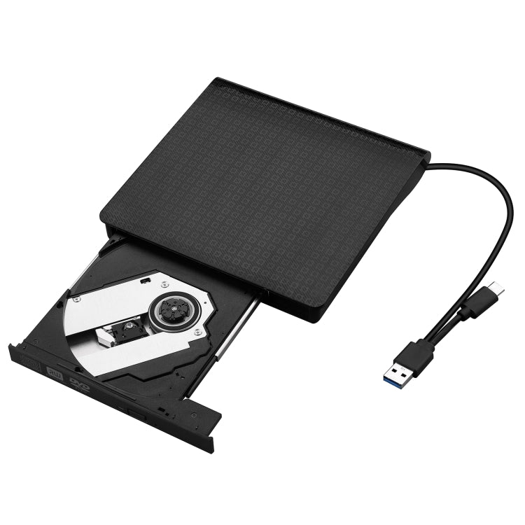 USB 3.0 Type-C Slim Optical Drive Burner External DVD ROM RW CD Writer for Desktop Laptop PC - Rewritable Drive by PMC Jewellery | Online Shopping South Africa | PMC Jewellery | Buy Now Pay Later Mobicred