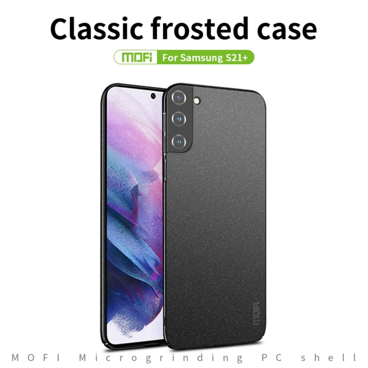 For Samsung Galaxy S21+ 5G MOFI Fandun Series Frosted Ultra-thin PC Hard Phone Case(Green) - Galaxy S21+ 5G Cases by MOFI | Online Shopping South Africa | PMC Jewellery