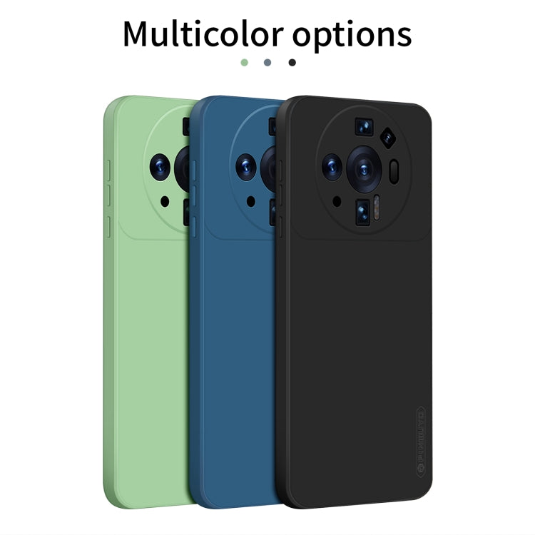 For Xiaomi 12S Ultra PINWUYO Sense Series Liquid Silicone TPU Mobile Phone Case(Green) - More Brand by PINWUYO | Online Shopping South Africa | PMC Jewellery | Buy Now Pay Later Mobicred