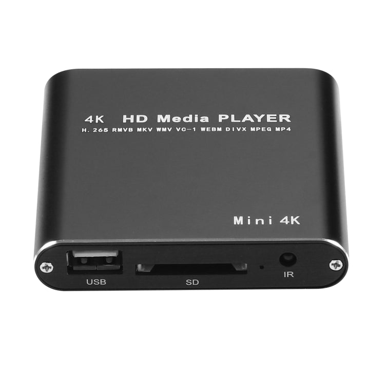 X9 HD Multimedia Player 4K Video Loop USB External Media Player AD Player(UK  Plug) - Multimedia Player by PMC Jewellery | Online Shopping South Africa | PMC Jewellery | Buy Now Pay Later Mobicred