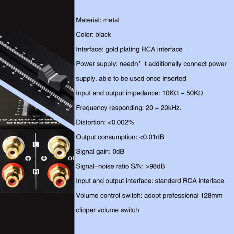 Passive Preamp Source Loudspeaker Box RCA No Power Volume Adjustment Controller -  by PMC Jewellery | Online Shopping South Africa | PMC Jewellery | Buy Now Pay Later Mobicred