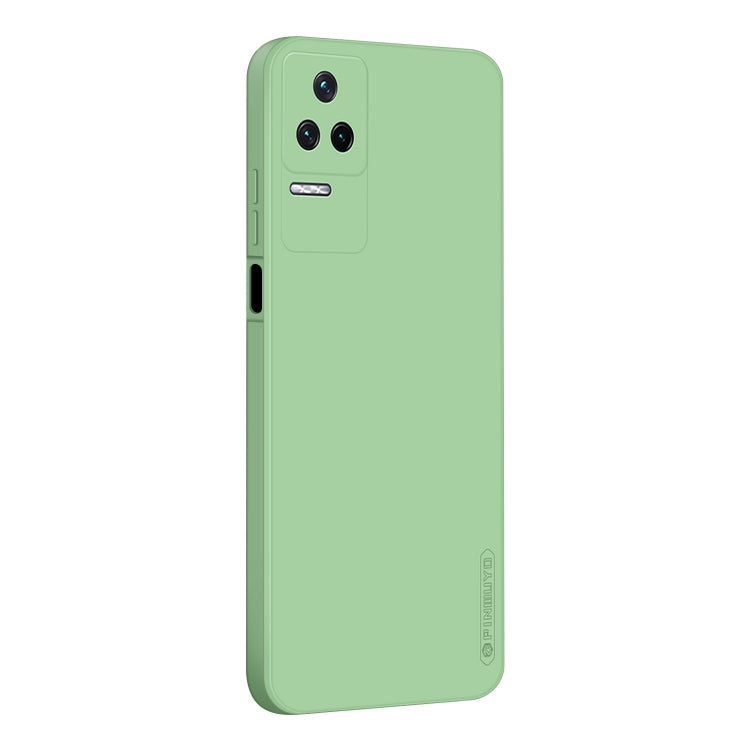 For Xiaomi Redmi K50 / K50 Pro PINWUYO Sense Series Liquid Silicone TPU Phone Case(Green) - More Brand by PINWUYO | Online Shopping South Africa | PMC Jewellery | Buy Now Pay Later Mobicred