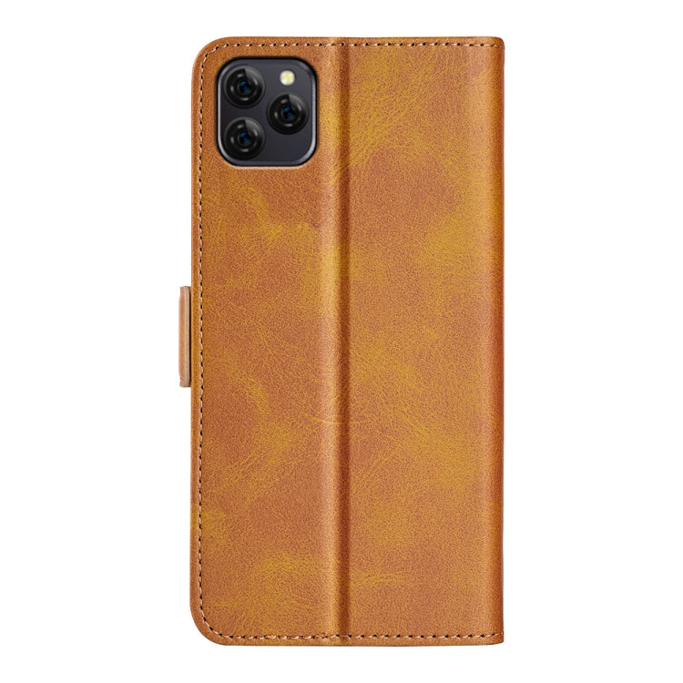 For Blackview A95 Dual-side Magnetic Buckle Leather Phone Case(Yellow) - More Brand by PMC Jewellery | Online Shopping South Africa | PMC Jewellery | Buy Now Pay Later Mobicred