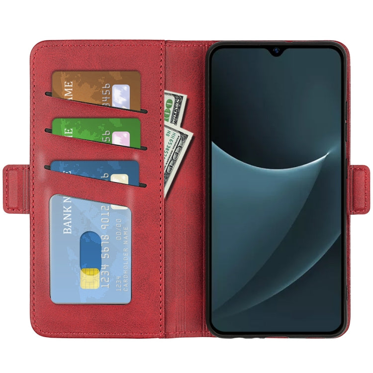 For Blackview A95 Dual-side Magnetic Buckle Leather Phone Case(Red) - More Brand by PMC Jewellery | Online Shopping South Africa | PMC Jewellery | Buy Now Pay Later Mobicred