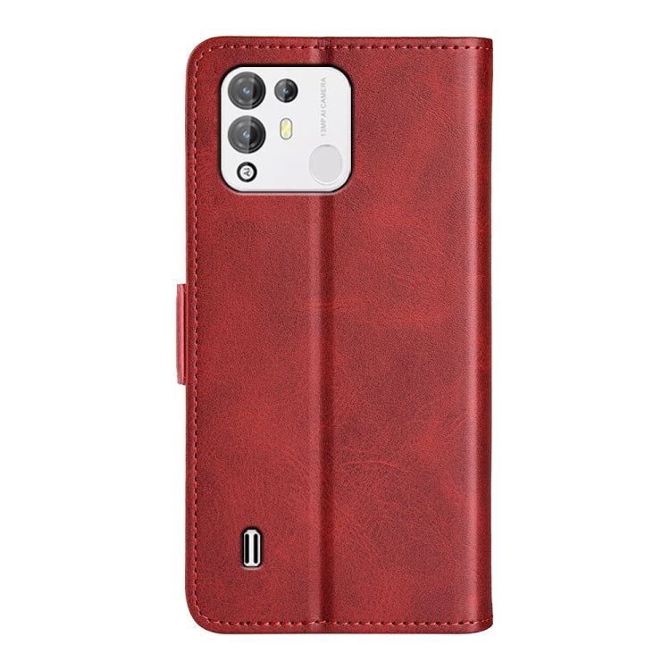 For Blackview A55 Pro Dual-side Magnetic Buckle Leather Phone Case(Red) - More Brand by PMC Jewellery | Online Shopping South Africa | PMC Jewellery | Buy Now Pay Later Mobicred