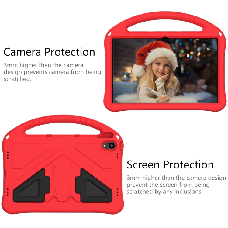 For Motorola Moto Tab G70 EVA Shockproof Tablet Case with Holder(Red) - Others by PMC TechLife | Online Shopping South Africa | PMC TechLife | Buy Now Pay Later Mobicred