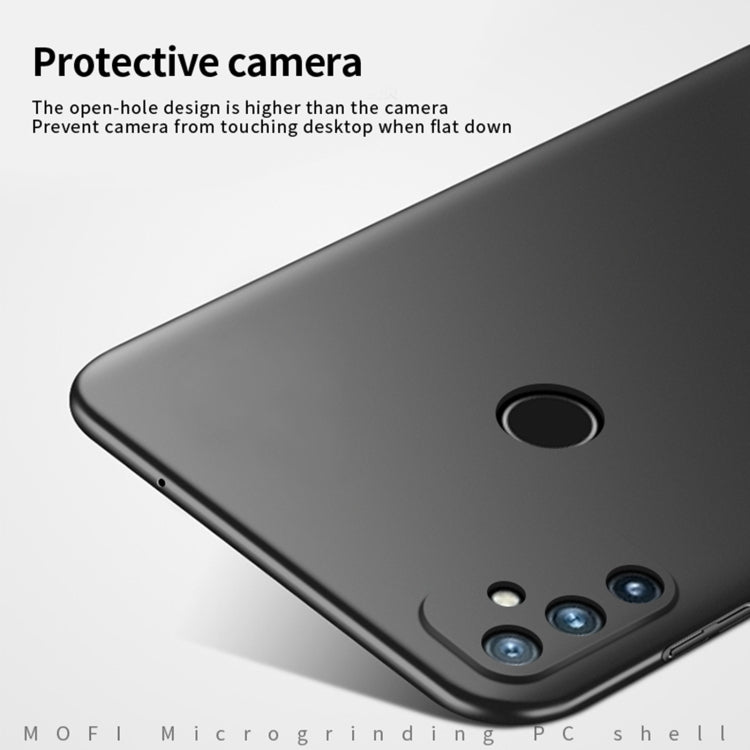 For OnePlus Nord N100 5G MOFI Frosted PC Ultra-thin Hard Case(Red) - OnePlus Cases by MOFI | Online Shopping South Africa | PMC TechLife | Buy Now Pay Later Mobicred
