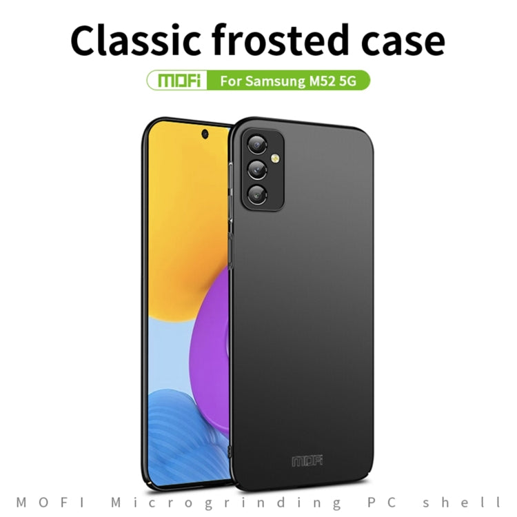 For Samsung Galaxy M52 5G MOFI Frosted PC Ultra-thin Hard Case(Red) - free shipping - PMC TechLife - Order now!