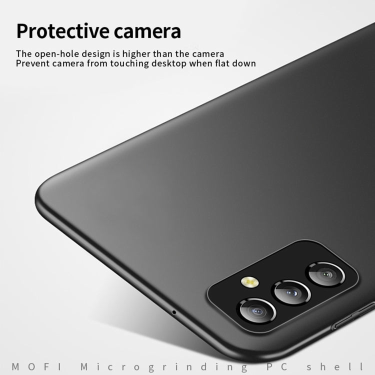 For Samsung Galaxy M52 5G MOFI Frosted PC Ultra-thin Hard Case(Gold) -  by MOFI | Online Shopping South Africa | PMC TechLife | Buy Now Pay Later Mobicred