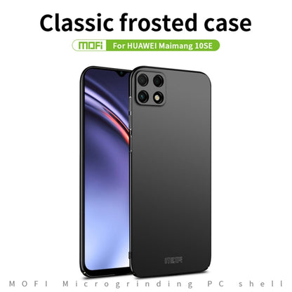 For Huawei Maimang10 SE MOFI Frosted PC Ultra-thin Hard Case(Gold) - Huawei Cases by MOFI | Online Shopping South Africa | PMC Jewellery