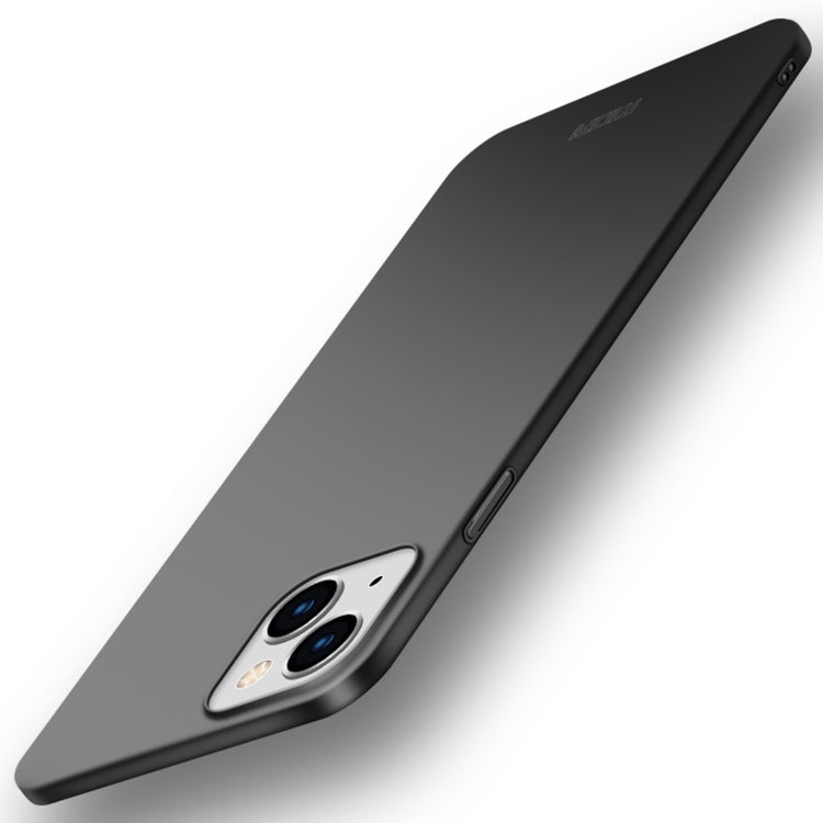 For iPhone 14 Plus MOFI Frosted PC Ultra-thin Hard Case  (Black) - iPhone 14 Plus Cases by MOFI | Online Shopping South Africa | PMC Jewellery