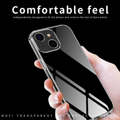 For iPhone 14 MOFI Ming Series Ultra-thin TPU Phone Case (Transparent) - iPhone 14 Cases by MOFI | Online Shopping South Africa | PMC Jewellery