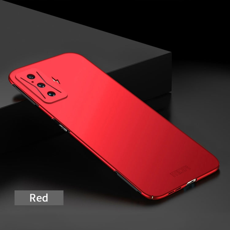 For Xiaomi Redmi K50 Gaming MOFI Frosted PC Ultra-thin Hard Case(Red) - Xiaomi Cases by MOFI | Online Shopping South Africa | PMC Jewellery