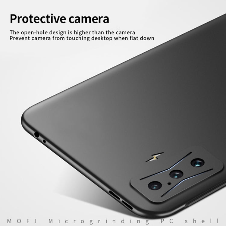 For Xiaomi Redmi K50 Gaming MOFI Frosted PC Ultra-thin Hard Case(Gold) - Xiaomi Cases by MOFI | Online Shopping South Africa | PMC Jewellery