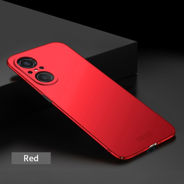 For Huawei Nova9 SE MOFI Frosted PC Ultra-thin Hard Case(Red) - Huawei Cases by MOFI | Online Shopping South Africa | PMC Jewellery