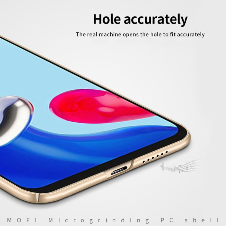 For Xiaomi Redmi Note 11E Pro MOFI Frosted PC Ultra-thin Hard Case(Gold) - free shipping - PMC TechLife - Order now!