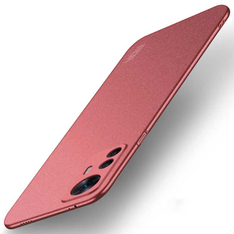 For Xiaomi 12T / 12T Pro / Redmi K50 Ultra MOFI Frosted PC Ultra-thin Hard Phone Case(Red) - Xiaomi Cases by MOFI | Online Shopping South Africa | PMC Jewellery