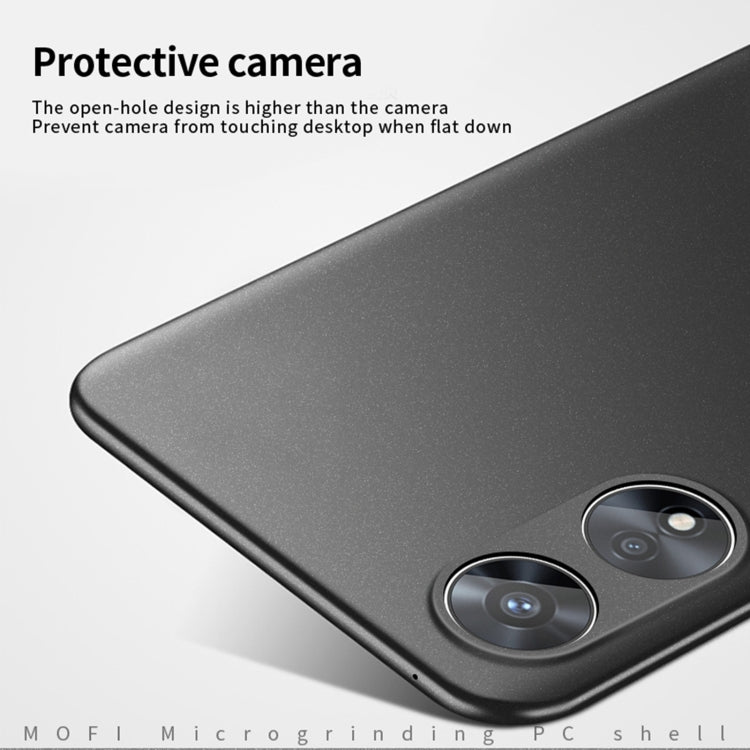 For OPPO A97 5G MOFI Frosted PC Ultra-thin Hard Phone Case(Red) - free shipping - PMC TechLife - Order now!