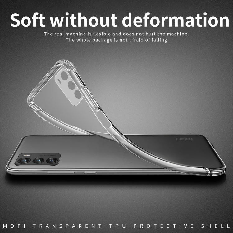 For Motorola Moto G42 MOFI Ming Series Ultra-thin TPU Phone Case(Transparent) - Motorola Cases by MOFI | Online Shopping South Africa | PMC Jewellery