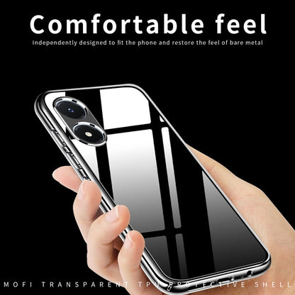 For vivo Y02s MOFI Ming Series Ultra-thin TPU Phone Case(Transparent) - vivo Cases by MOFI | Online Shopping South Africa | PMC Jewellery