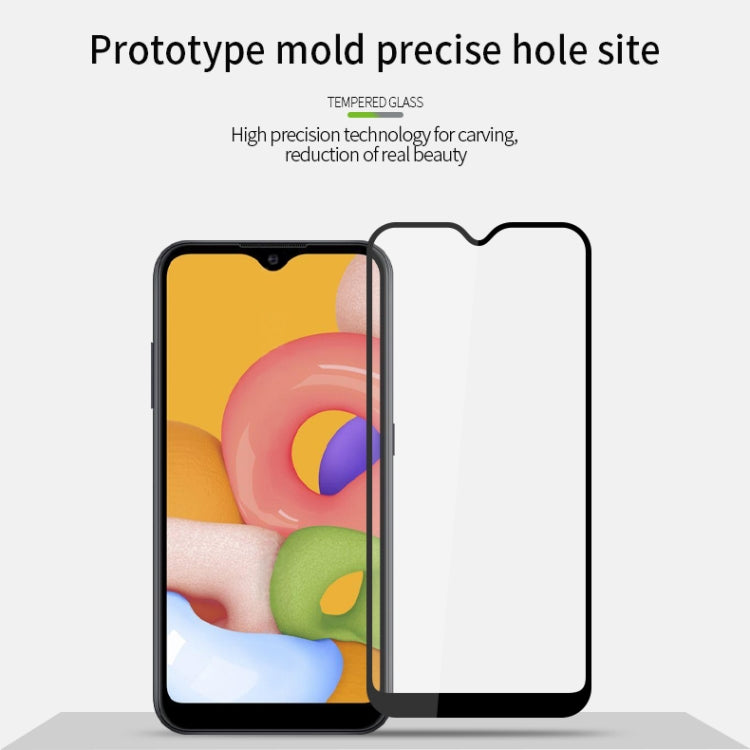 For Xiaomi Poco M5 MOFI 9H 2.5D Full Screen Tempered Glass Film(Black) - Poco M5 Tempered Glass by MOFI | Online Shopping South Africa | PMC TechLife