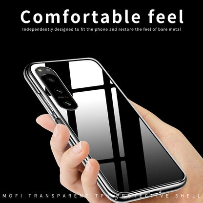 For Sony Xperia 5 IV MOFI Ming Series Ultra-thin TPU Phone Case(Transparent) - Sony Cases by MOFI | Online Shopping South Africa | PMC Jewellery