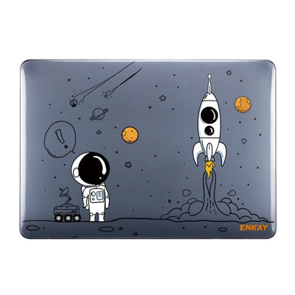 For MacBook Pro 16.2 A2485/A2880 2023 ENKAY Hat-Prince 3 in 1 Spaceman Pattern Laotop Protective Crystal Case with TPU Keyboard Film / Anti-dust Plugs, Version:EU(Spaceman No.1) - MacBook Pro Cases by ENKAY | Online Shopping South Africa | PMC Jewellery | Buy Now Pay Later Mobicred