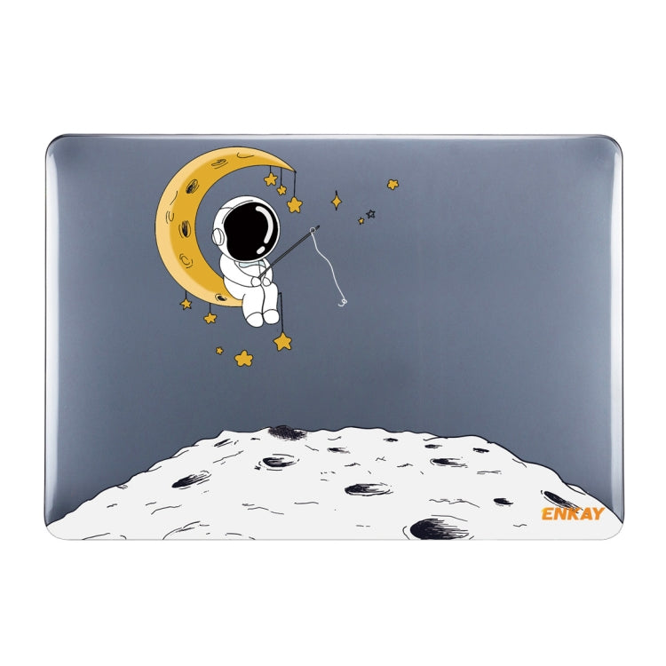 For MacBook Pro 16.2 A2485/A2880 2023 ENKAY Hat-Prince 3 in 1 Spaceman Pattern Laotop Protective Crystal Case with TPU Keyboard Film / Anti-dust Plugs, Version:EU(Spaceman No.3) - MacBook Pro Cases by ENKAY | Online Shopping South Africa | PMC Jewellery | Buy Now Pay Later Mobicred