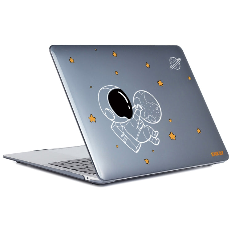 For MacBook Pro 16.2 A2485/A2880 2023 ENKAY Hat-Prince 3 in 1 Spaceman Pattern Laotop Protective Crystal Case with TPU Keyboard Film / Anti-dust Plugs, Version:EU(Spaceman No.5) - MacBook Pro Cases by ENKAY | Online Shopping South Africa | PMC Jewellery | Buy Now Pay Later Mobicred