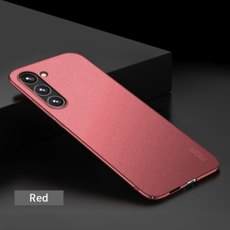 For Samsung Galaxy S23+ 5G MOFI Fandun Series Frosted Ultra-thin PC Hard Phone Case(Red) - Galaxy S23+ 5G Cases by MOFI | Online Shopping South Africa | PMC Jewellery