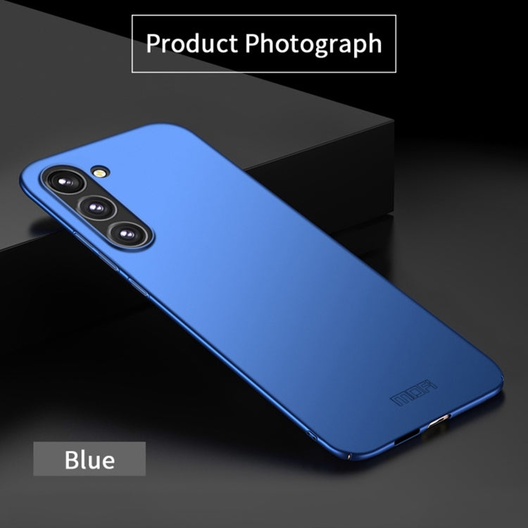 For Samsung Galaxy S23+ 5G MOFI Micro Frosted PC Ultra-thin Hard Case(Blue) - Galaxy S23+ 5G Cases by MOFI | Online Shopping South Africa | PMC TechLife | Buy Now Pay Later Mobicred