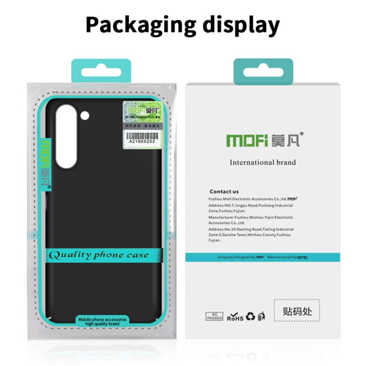 For Xiaomi Redmi Note 12 China MOFI Micro Frosted PC Ultra-thin Hard Case(Black) - Note 12 Cases by MOFI | Online Shopping South Africa | PMC Jewellery