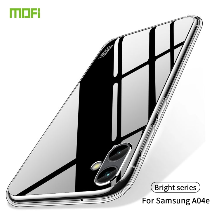 For Samsung Galaxy A04e MOFI Ming Series Ultra-thin TPU Phone Case(Transparent) - Galaxy Phone Cases by MOFI | Online Shopping South Africa | PMC Jewellery