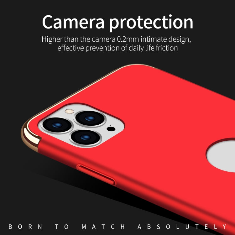 For iPhone 14 Pro MOFI Yatun Series 3 in 1 Stitching PC Phone Case(Blue) - iPhone 14 Pro Cases by MOFI | Online Shopping South Africa | PMC TechLife | Buy Now Pay Later Mobicred