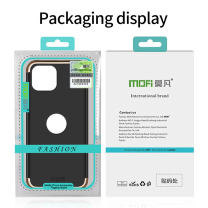 For iPhone 14 Pro MOFI Yatun Series 3 in 1 Stitching PC Phone Case(Black) - iPhone 14 Pro Cases by MOFI | Online Shopping South Africa | PMC Jewellery