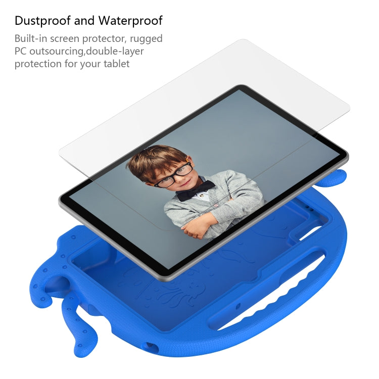 For Lenovo M10 Plus TB-X606 10.3 Octopus Style EVA PC Tablet Case(Blue) - Lenovo by PMC TechLife | Online Shopping South Africa | PMC TechLife | Buy Now Pay Later Mobicred