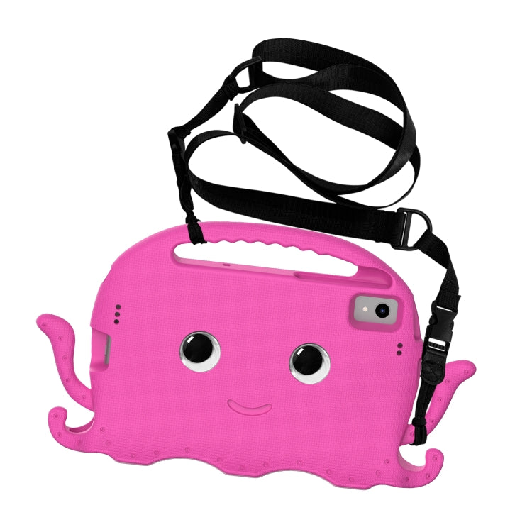 For Lenovo M10 Plus TB-X606 10.3 Octopus Style EVA PC Tablet Case(Rose Red) - Lenovo by PMC TechLife | Online Shopping South Africa | PMC TechLife | Buy Now Pay Later Mobicred