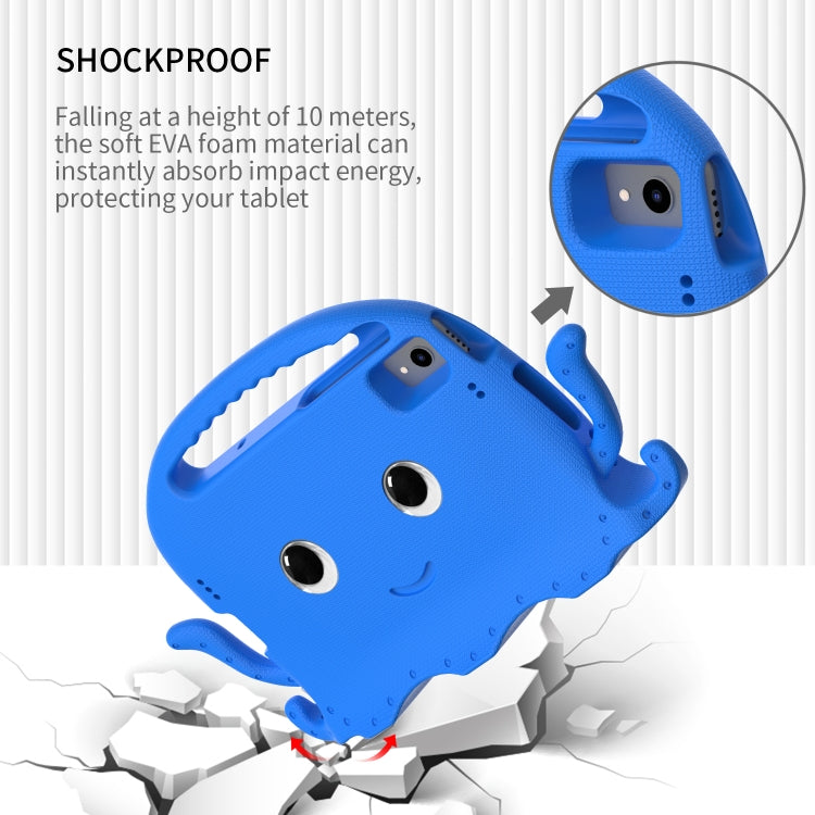 For Lenovo K10 TB-X6C6F 10.3 Octopus Style EVA PC Tablet Case(Blue) - Lenovo by PMC TechLife | Online Shopping South Africa | PMC TechLife | Buy Now Pay Later Mobicred