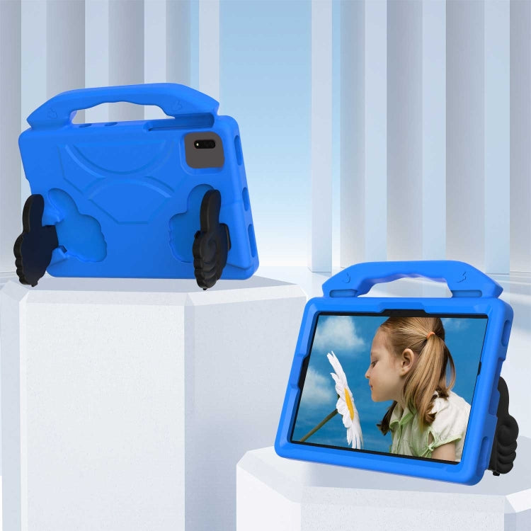 For  Lenovo Tab M11 /Xiaoxin Pad 11 2024 Thumb Bracket EVA Shockproof Tablet Case(Blue) - Lenovo by PMC Jewellery | Online Shopping South Africa | PMC Jewellery | Buy Now Pay Later Mobicred
