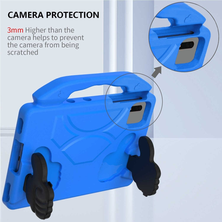 For  Lenovo Tab M11 /Xiaoxin Pad 11 2024 Thumb Bracket EVA Shockproof Tablet Case(Blue) - Lenovo by PMC Jewellery | Online Shopping South Africa | PMC Jewellery | Buy Now Pay Later Mobicred